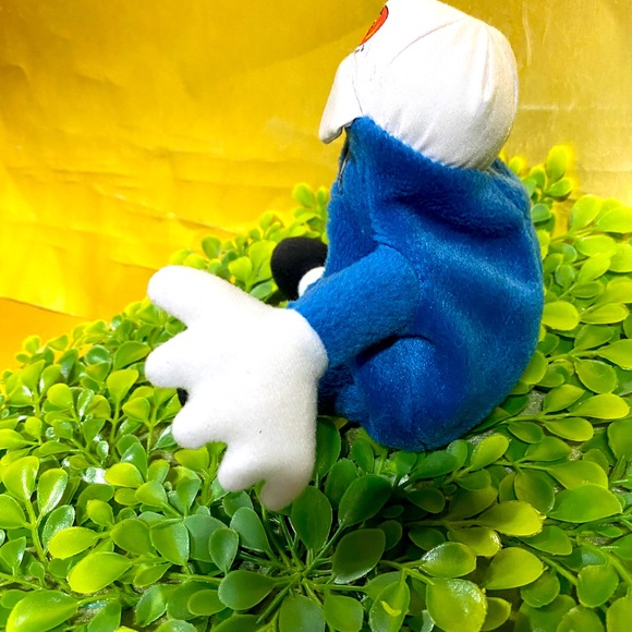 JELLY BELLY BEAN VINTAGE 1999 BEAN BAG PLUSH BLUEBERRY WITH JELLY BELLY LOGO 6” - Picture 9 of 11